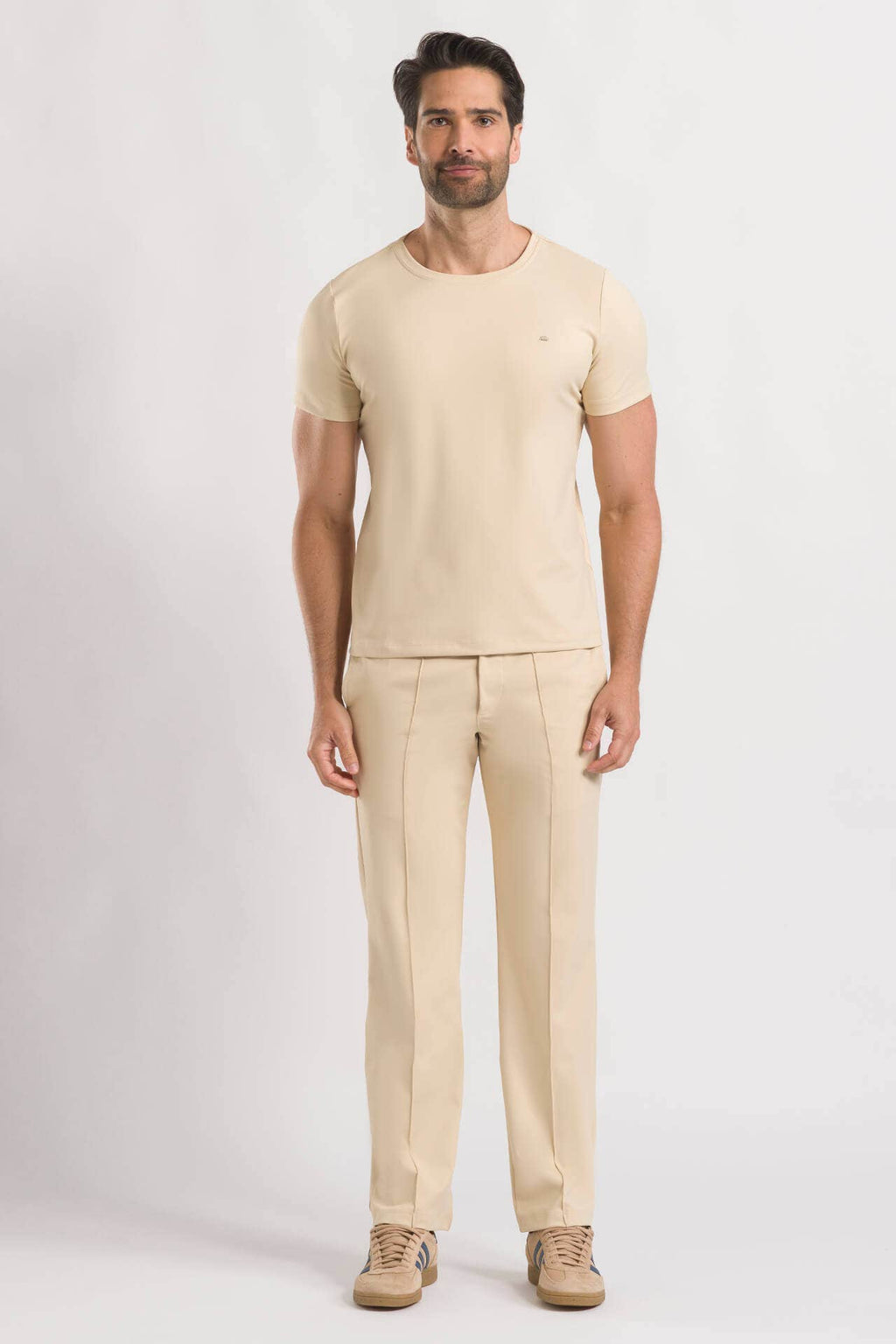 Scrub Masculino Veneto - Bege Vanilla