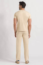 Scrub Masculino Veneto - Bege Vanilla