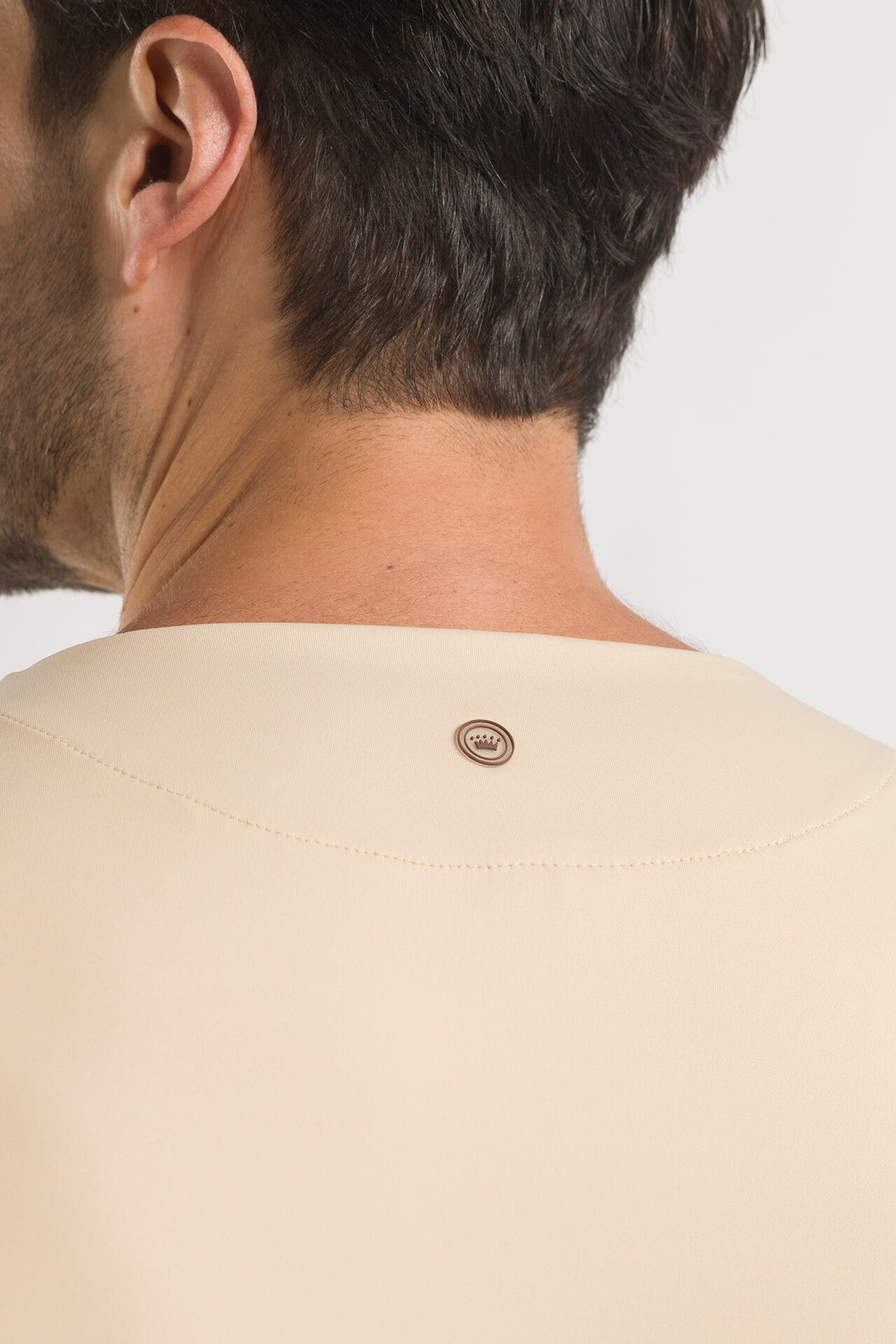 Scrub Masculino Veneto - Bege Vanilla
