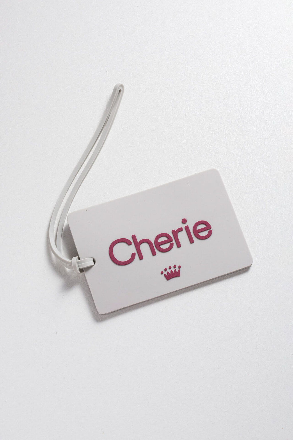 Tag de Mala Cherie - Cinza Claro