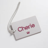 Tag de Mala Cherie - Cinza Claro