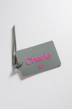 Tag de Mala Cherie - Verde Militar