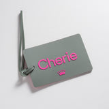 Tag de Mala Cherie - Verde Militar
