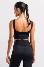 Top Feminino Match - Preto