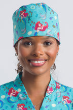 Touca Feminina Bandana Pequena Sereia