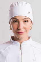 Touca Bandana Veneto Feminina - Branca