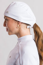 Touca Bandana Veneto Feminina - Branca