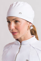Touca Bandana Veneto Feminina - Branca