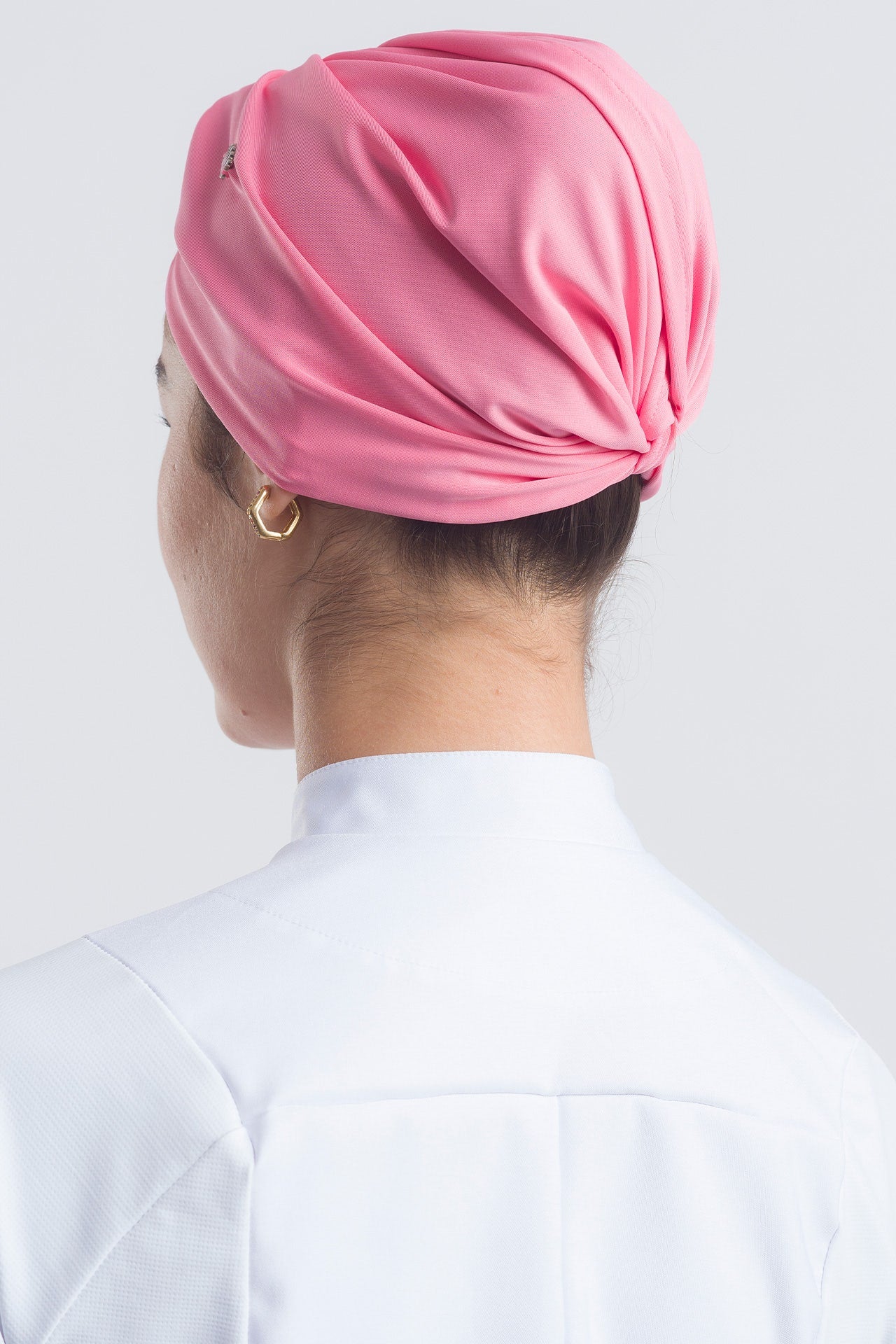 Touca Feminina 2 em 1 - Rosa