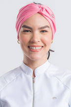 Touca Feminina 2 em 1 - Rosa