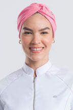 Touca Feminina 2 em 1 - Rosa