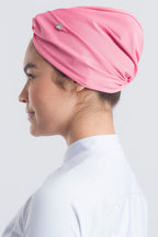 Touca Feminina 2 em 1 - Rosa