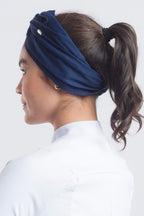 Touca Feminina 2 em 1 Veneto - Azul Marinho