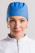 Touca Feminina Bandana - Azul Céu