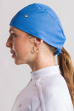 Touca Feminina Bandana - Azul Céu