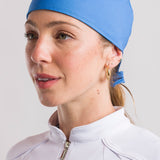 Touca Feminina Bandana - Azul Céu