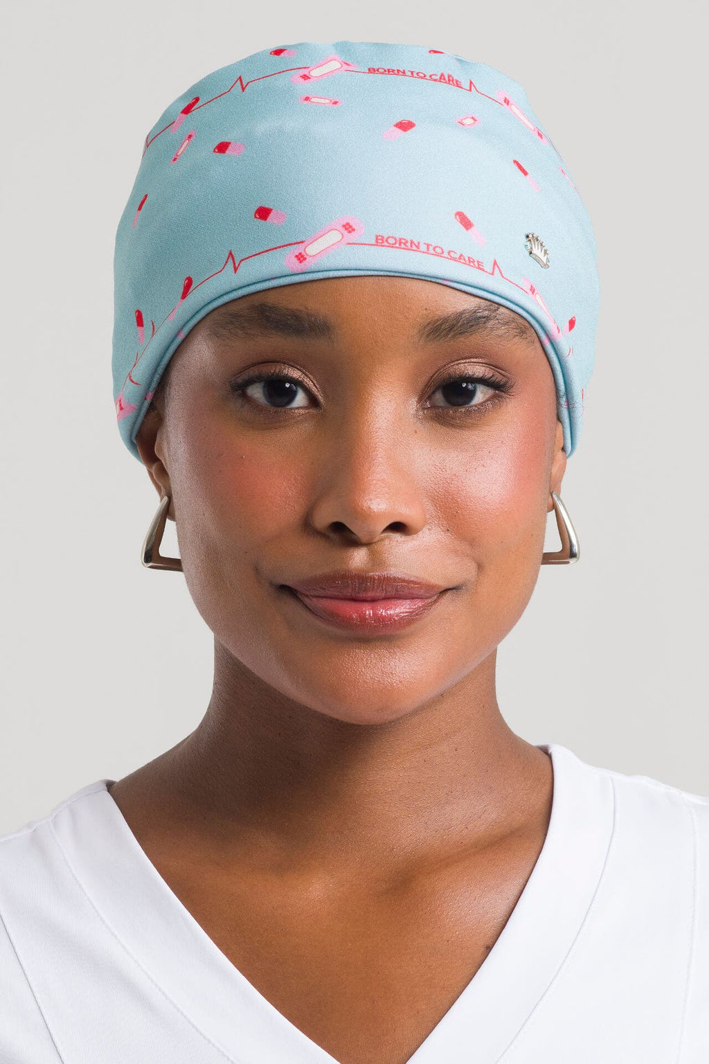 Touca Feminina Bandana Born To Care