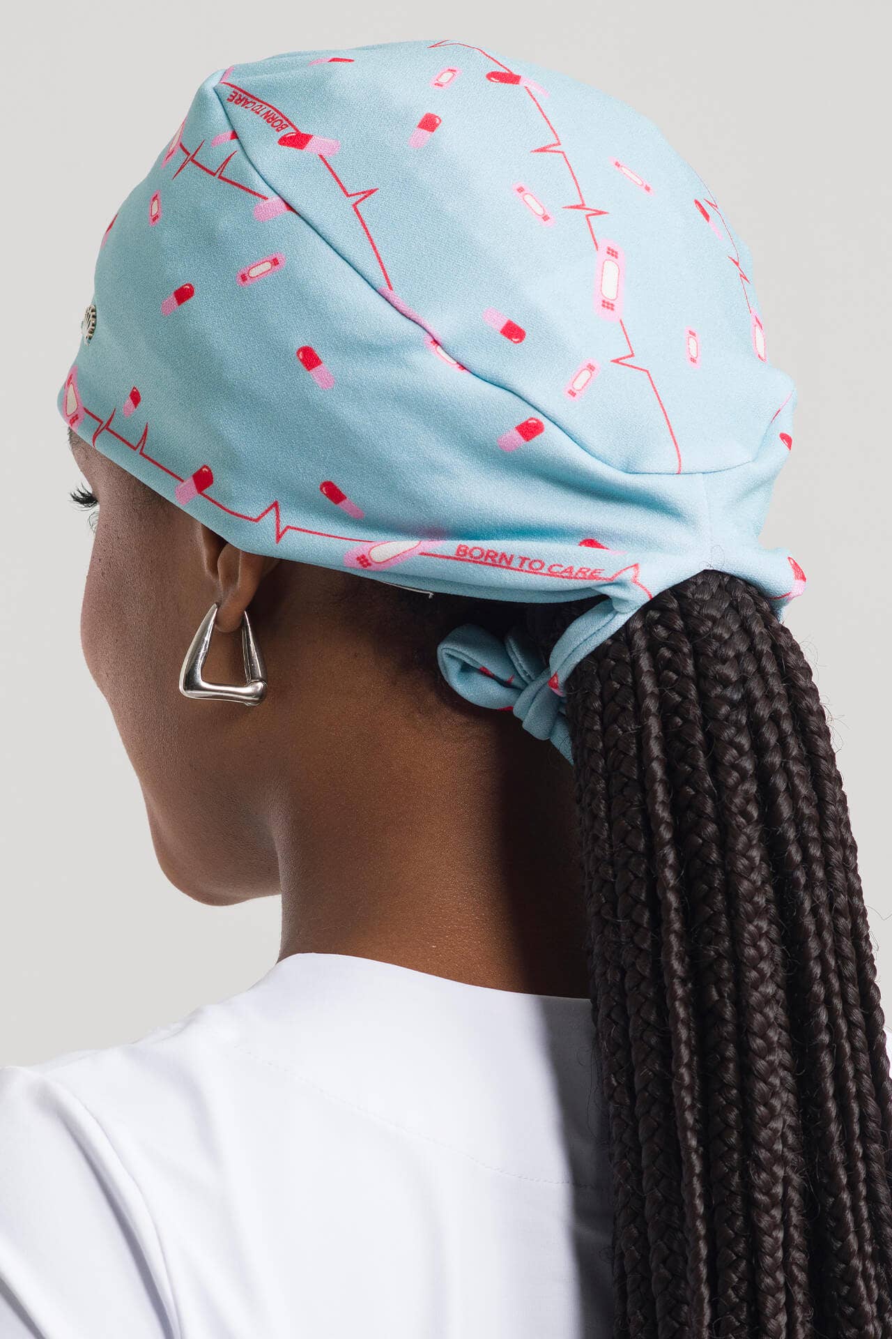 Touca Feminina Bandana Born To Care