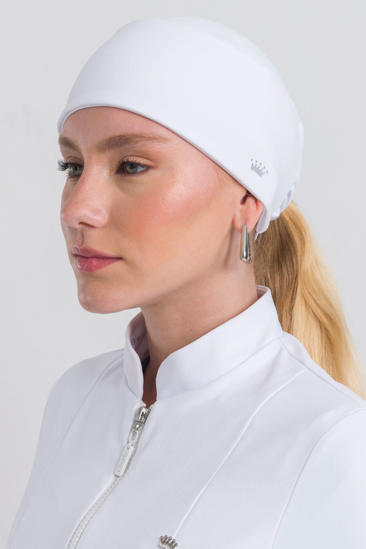 Touca Feminina Stretch Move - Branca