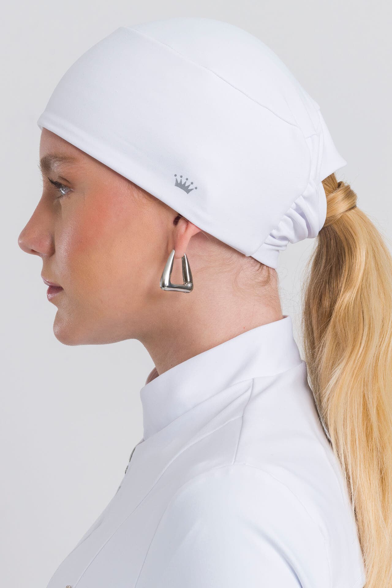 Touca Feminina Stretch Move - Branca